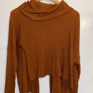Forever 21 burnt orange turtleneck (size M)
